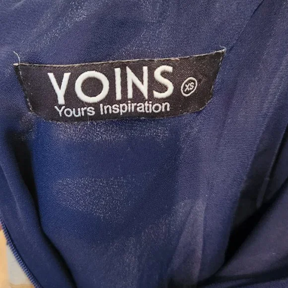 Woman's Chiffon Backless Floral Print Sundress XS - Picture 11 of 14